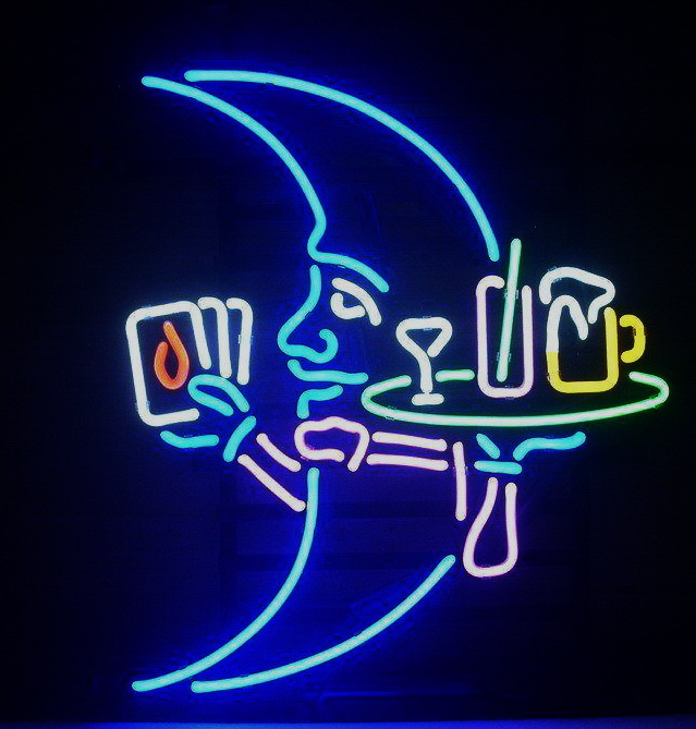Blue Moon Casino Neon Sign